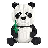 Larcele Panda Bausteine Spielzeug Bricks Tier Bauen Bauklötze,3689 Stücke KLJM-02 (Modell 2840) Mehrweg