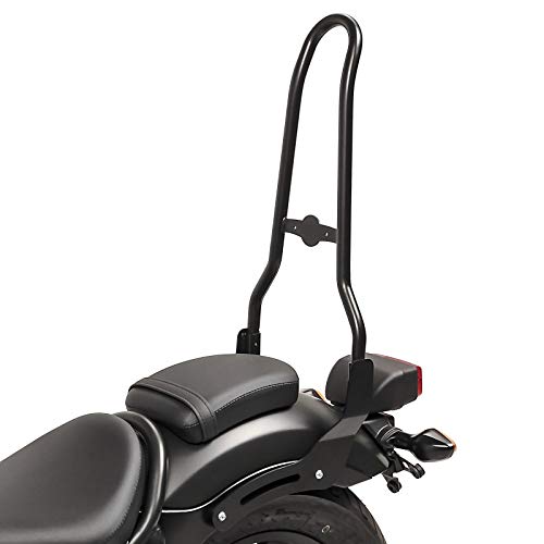 Respaldo XL3 Compatible para Honda Rebel 500 17-25 con Portaequipaje Negro