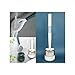 Produktbild Hjkjamz. Wieder auffüllbar Tpr Toilettenbürste Gummi Kopf Halter Reinigungsbürste for Toilettenwand, Silikonflex Toilettenbürste, Toilettenbürste, Silikon Toilettenschüssel Reinigungsbürste Set (grün)