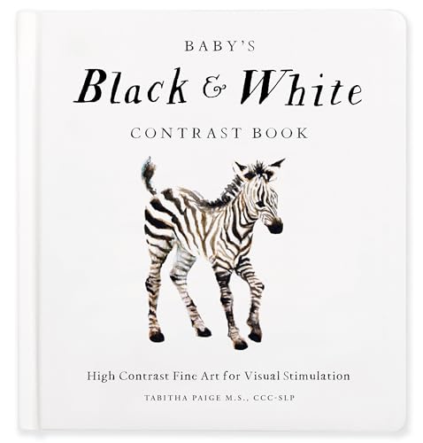 Image of Baby's Black and White Contrast Book: High-Contrast Art for Visual Stimulation at Tummy Time (Our Little Adventures Series)
