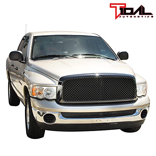 Eag Replacement Upper Grille Front Hood Mesh Grill Fit For 02-05 Ram 1500/03-05 Ram 2500 3500 Heavy Duty #TOP2