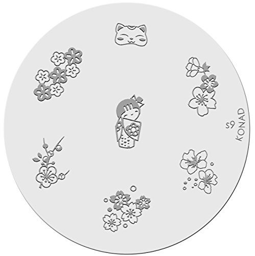 Konad Plaque Pochoir S9