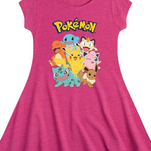 HYBRID APPAREL - Pokémon - Pokémon Characters - Youth Girls Fit and Flare Dress2