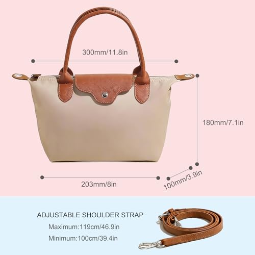 Bolso pequeño cruzado para mujer nylon ligero miniatura 3