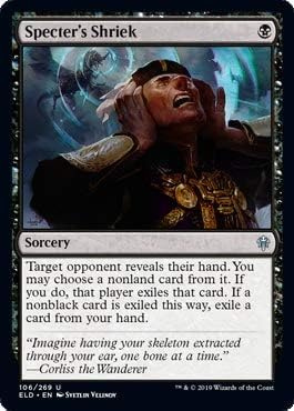 Magic: The Gathering - Specter's Shriek - Foil - Throne of Eldraine