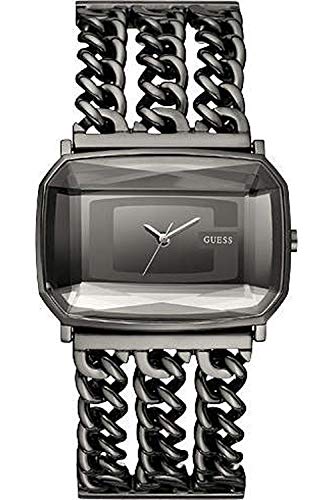 Preisvergleich Produktbild Guess Instinct Damen Uhr analog Quarzwerk mit Edelstahl Armband W13560L2
