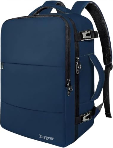 Taygeer Reise Rucksack Flugzeug Handgepäck,45x36x20 Handgepäck Easyjet | 30L Reise Rucksack, Leichtgewicht handgepäck 45x36x20 mit 15,6 Zoll Laptop als Kofferrucksack, Laptop Rucks
