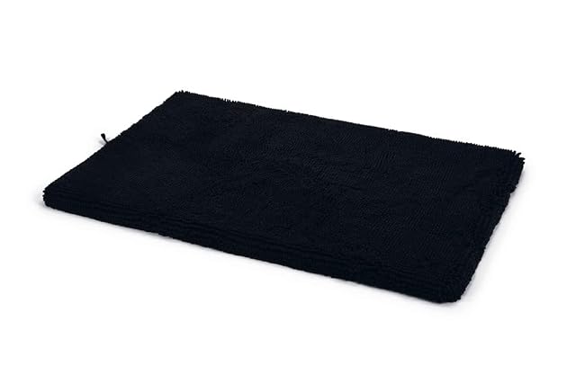Beeztees DGS - Cojín para Perros sucios (62 x 44 cm), Color Negro