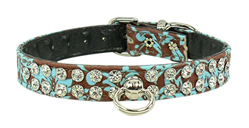 Collar Evans con Joyas Incrustadas Ajustable y Resistente para Paseo 2