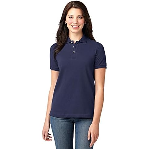 Port Authority Ladies Heavyweight Pique Polo Cover