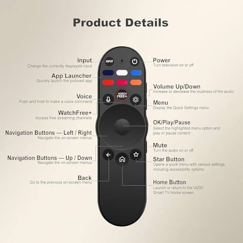 Télécommande vocale SmartTV avec touches ergonomiques et appairage rapide - 6