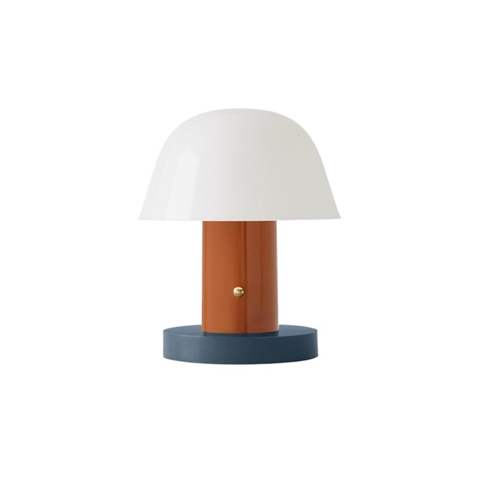 LJHFG63KUYT Bedside Lamps Glass Table Lamp Home Bedroom Bedside Ornaments Nightstand Dorm(Orange)
