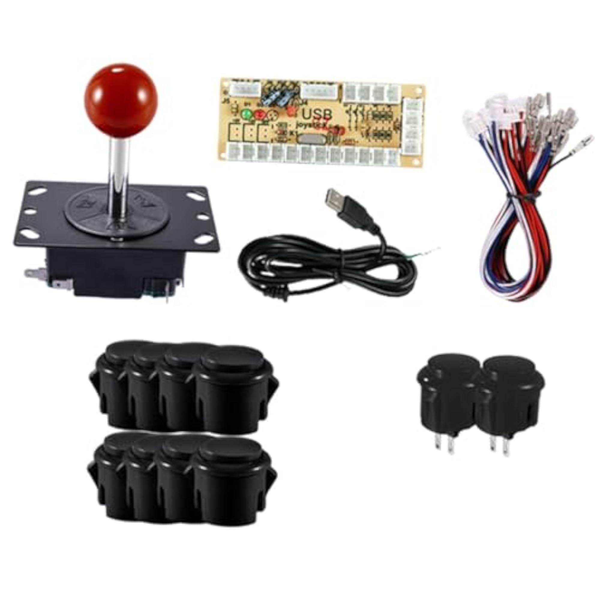 1 Player Arcade Games DIY Kit Parts Replacement