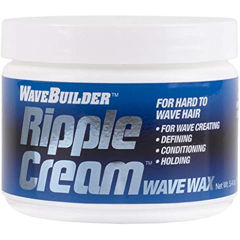 WaveBuilder Ripple Cream | Wave Wax For Hard to Wave Hair, 5.4 oz Cover