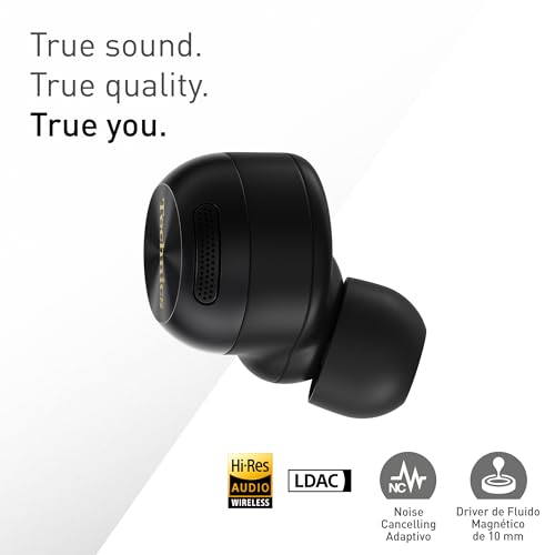 Auriculares inalámbricos Technics EAH-AZ100E-K con cancelación de ruido negros 3