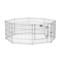 New World Hondenoefenpen en speelpen, 61 cm (B) x 61 cm (H), zonder deur, zwart B550-24
