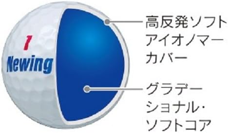 Amazon Bridgestone ブリヂストン ゴルフボール Newing Super Soft Feel スーパーイエロー 1ダース 12個入り Nqyx ブリヂストン Bridgestone ゴルフボール
