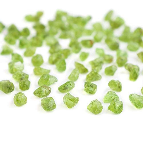 100 Carats Aa+ Natural Raw Green Peridot Gemstone, Rough Crystals, Raw For Jewelry Making, Loose Wholesale Lot, Wire Wrapping, August Birthstone, Hand Crafted Diy Stones #TOP3