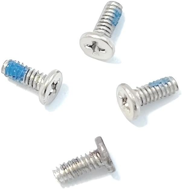 Sliver Laptop Lower Bottom Base Cover Case Screws Replacement for DELL Latitude 7320 Detachable T04H001