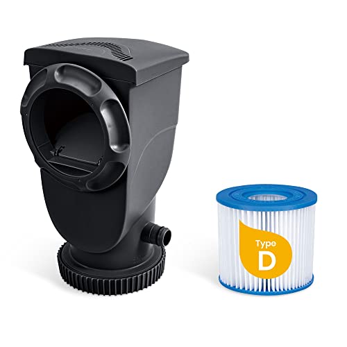 Funsicle 13' X 7' X 39.5" Oasis Designer Rectangular Frame Outdoor Above Ground Swimming Pool Set With Accessories, Dark Herringbone Gray #TOP6