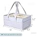 Mr. Pen Baby Diaper Organizer - Cute Pattern, Car & Nursery Use, Portable