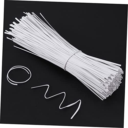 1000 piezas de ataduras para cables recubiertas de plástico, reutilizables para organización de cables en hogar y oficina, fuertes, flexibles y duraderas para manejo de cordones miniatura 2