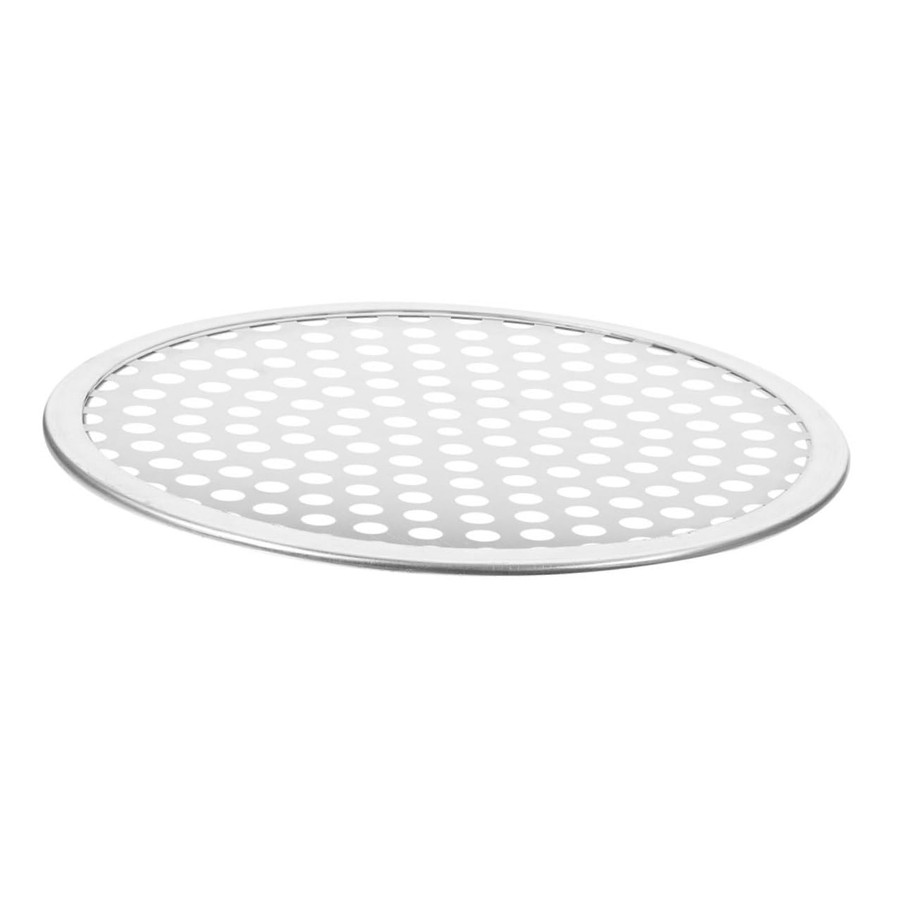 Runde Haushaltspizzapfanne aus Aluminiumlegierung mit Glatter Beschichtung und Perforiertem Design nicht Verformbar zum Backen von Knuspriger Pizza