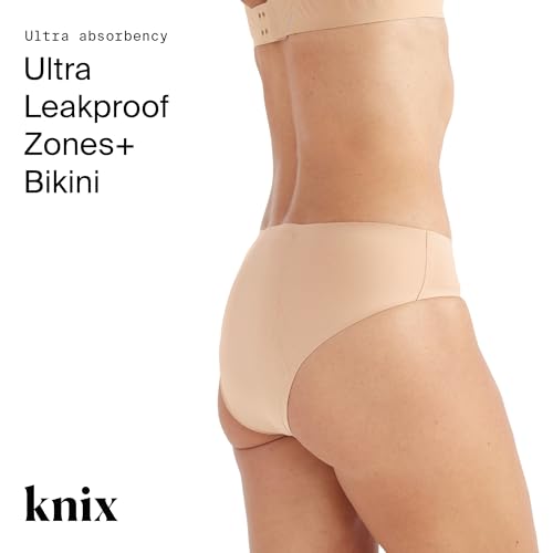 KNIX Zones+ Period Panties - Back Coverage Ultra Leakproof Bikini Underwear - Machine Washable2