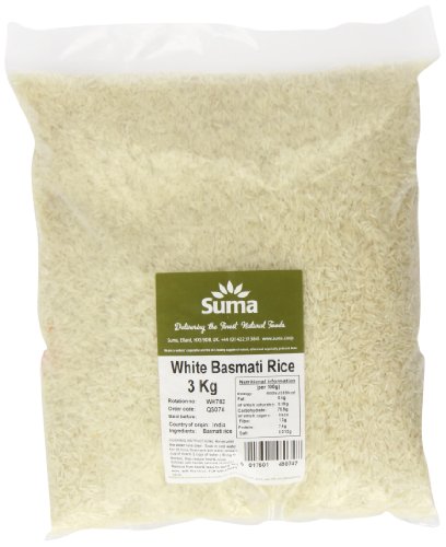 Suma White Basmati Rice 3 kg
