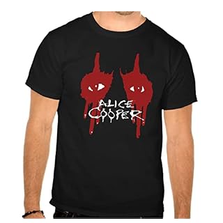 Alice Cooper Rockband Rock Music Legends Fun T-Shirt – 949 -SW - Les Beatles, Paul McCartney, John Lennon, RIngo Starr, George Harrison