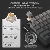 Redragon K724 PRO Wireless 81-Key Gasket Gaming Keyboard Redragon K724 PRO Wireless 81-Key Gasket Gaming Keyboard