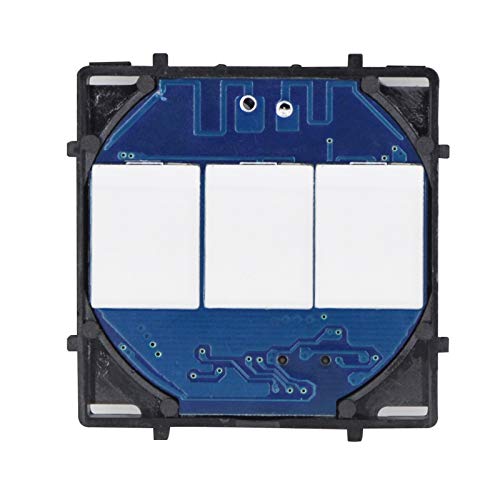 BSEED Interruptor de luz con regulador inteligente 1 Gang 1 Vía, Interruptor de Luz Táctil con Pantalla LED para Producto de Bricolaje