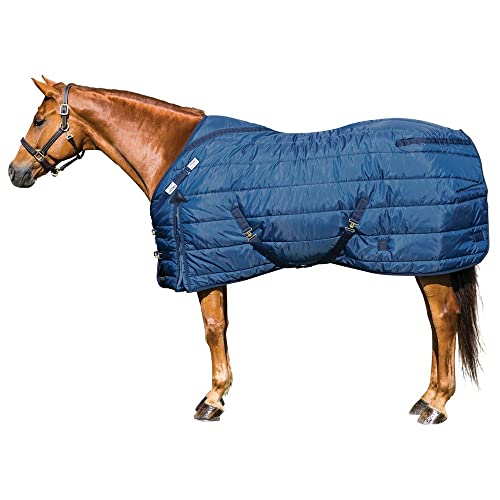 Adjusta-Fit Dura-Nylon VTEK Medium Weight Horse Stable Blanket | Size 74 | Ultimate Horse Comfort | Custom Fit for All Breeds | Superior Cold Weather Protection