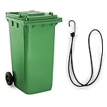 Wheelie Bin Locks for UK, Wheelie Bin Lid Straps (Pack of 3)