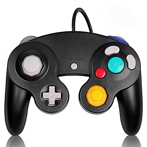 Gamecube Controller, Classic Wired Controller for Wii Nintendo Gamecube (Black)