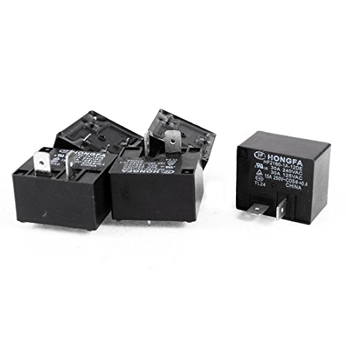 Relais de puissance DPDT 24V bobine DC 4 pin PCB composant électronique - 2
