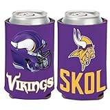 WinCraft Minnesota Vikings Slogan Can Cooler 12 oz.
