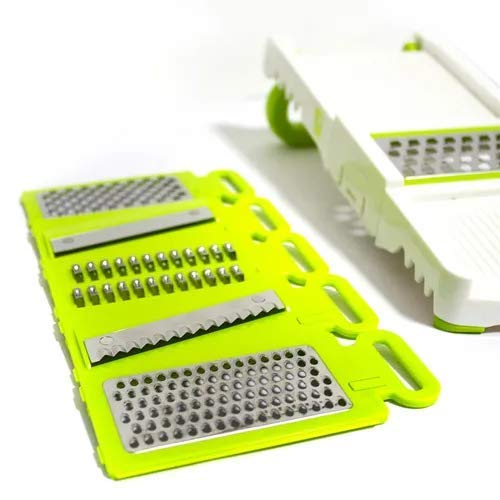Kit Ralador de Legumes e Verduras 6 em 1 - O melhor Fatiador de Alimentos - Bella Net