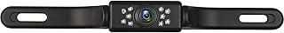 Car Backup Camera HD Night Vision Rear View Camera License Plate Camera with 9 LED Lights, Font & Rear Camera, Wide View Angle, IP69K Waterproof Reverse Camera for Cars,SUV,Trucks,RV, Pickup