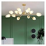 Le lustre est un mélange étonnant d'élégance V-intage et de silhouettes audacieuses qui créent un effet de lumière pittoresque.