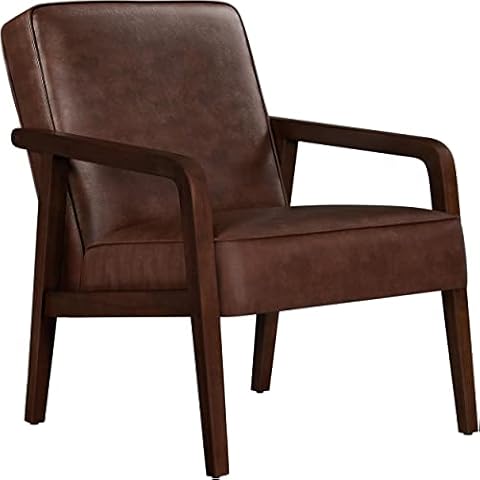 Yaheetech Modern Dark Brown Tub Chair Cover