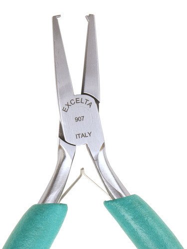 Excelta - 907 - Pliers - Cut & Swage - Five Star - Carbon Steel - Cuts Lead .030"/Swages, 0.26" Height, 0.43" Wide, 6" Length
