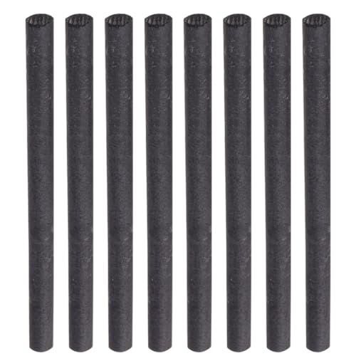 LALAFINA Graphite Rods for Electrolysis 8pcs Electrode Carbon Rods Stirring Sticks