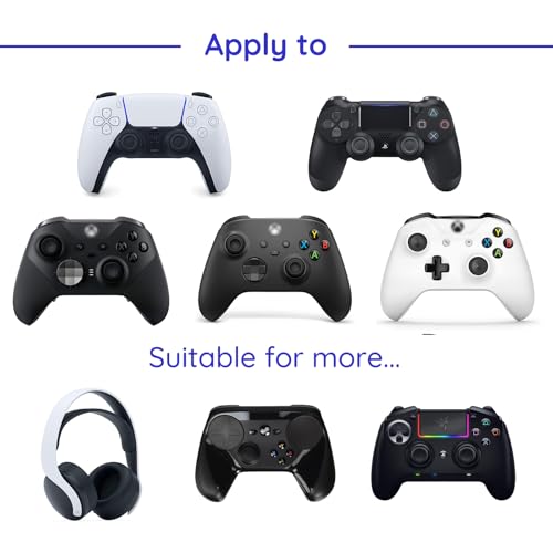 6. Bild von sciuU Wandhalterung für Kopfhörer/Controller, [2 Stück] Halter, Selbstklebende 3M Kleiderbügel, Universal Hook Zubehör für Gamepad auf PS5 / PS4 / Xbox, ohne Schrauben, Weiß Installation mit Klebeband