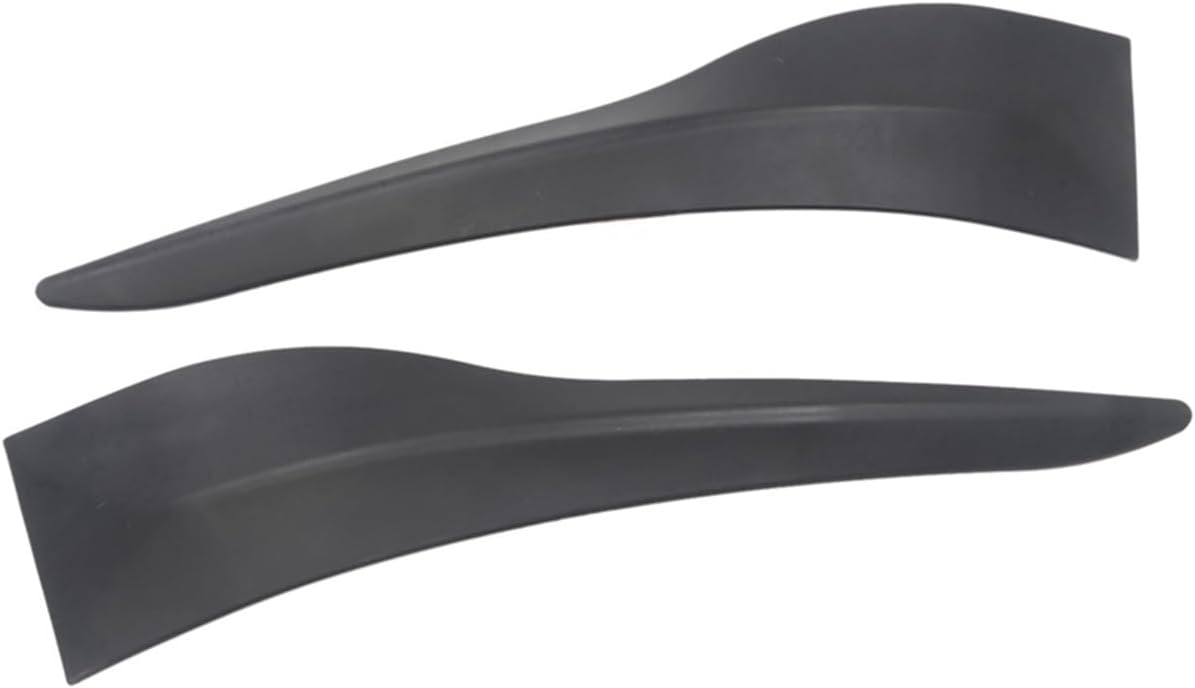 Front Grill Front Kidney Grille For Tesla Model Y 2017-2022 Front Bumper Splitters Lip Spoiler Anti-Collision Angle Guard Black