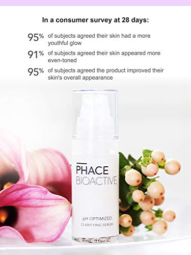 Phace Bioactive Clarifying Serum, Alpha & Beta Hydroxy Acid Acne Spot Treatment For Blemish Control, Evens Skin Tone, Reduces Fine Lines & Redness, Salicylic Acid, Dermatologist Recommended, 1.0 Fl Oz #TOP4