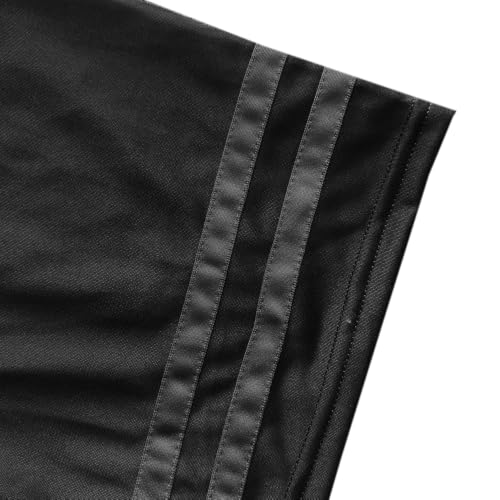 Fymkep Blank Football Jerseys Men Women Casual Sport Shirts 12 Black S - image 4