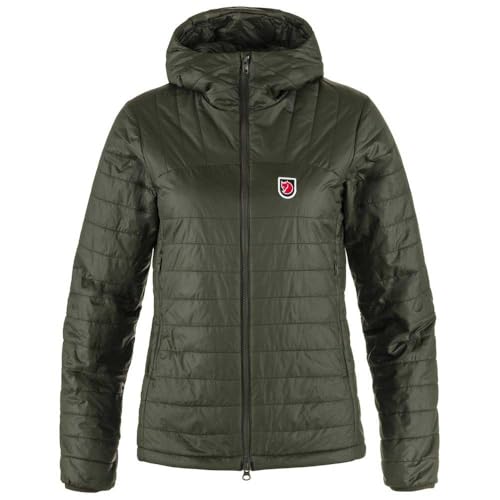 Fjällräven Damen Expedition X-lätt Hoodie Jacke, Deep Forest, M