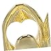 SHERCHPRY Hip Hop Gold Teeth Grills with Heart Cutout Design for Men and Women Luxurious Polished Gold Finish for Daily Wear and Parties Stylish Accessory for Unique Fashion