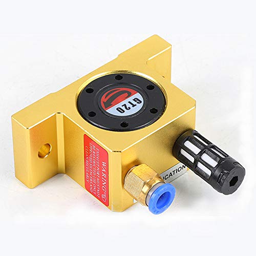 G 1/4'' Pneumatic Turbine Vibrators Silent Golden Industrial Vibrator for Hopper Golden GT-20 Free Muffler - Thumbnail 4